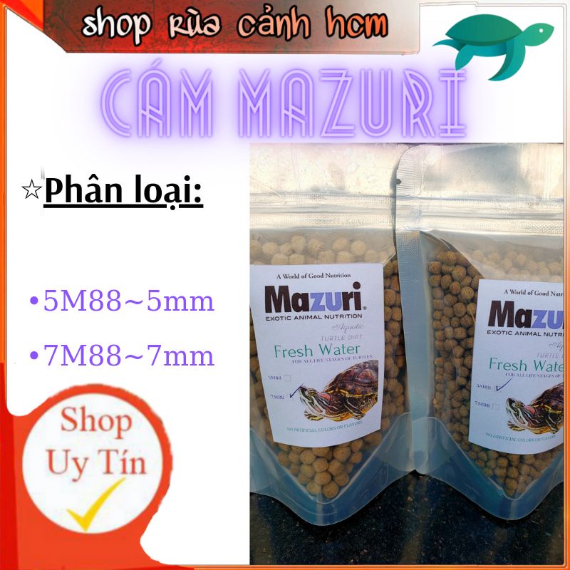Thức ăn Mazuri cho rùa nước 200g cám mazuri 200 g
