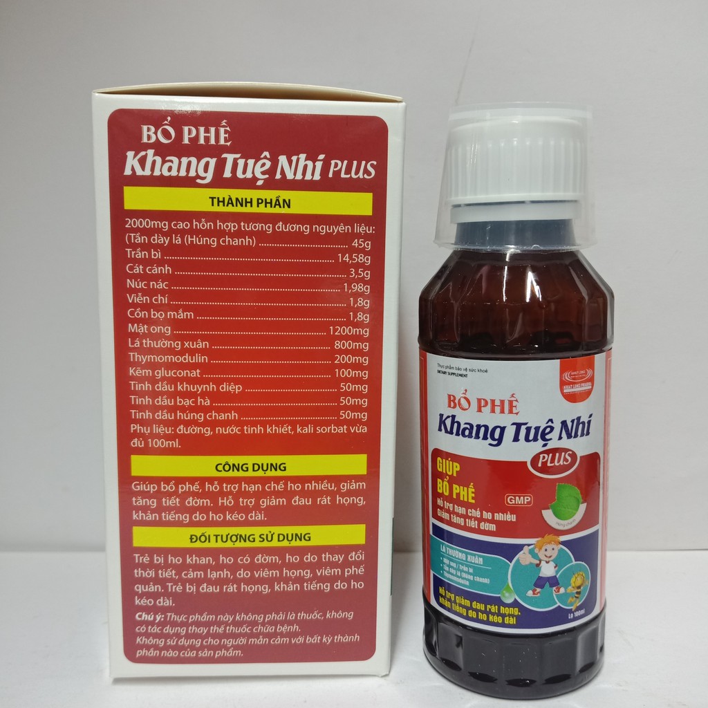 KHANG TUỆ NHI PLUS LỌ 100ML