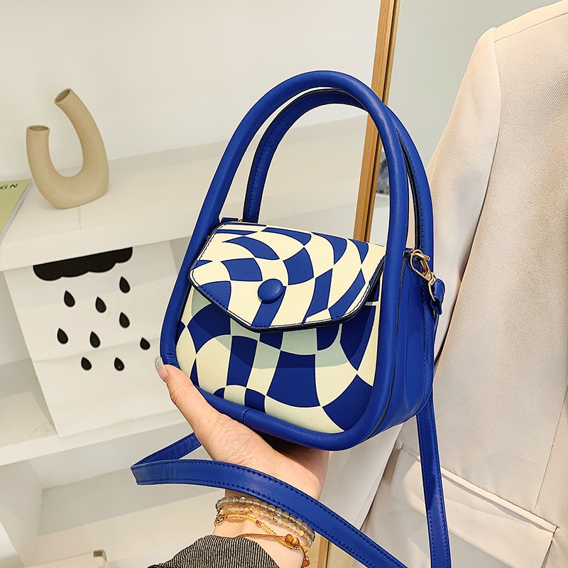 Túi Đeo Chéo Dáng Vuông Phong Cách retro Thời Trang Mùa Xuân 2022