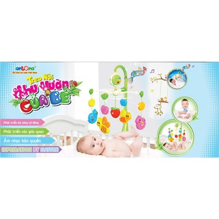 Treo nôi Antona khu vườn của bé