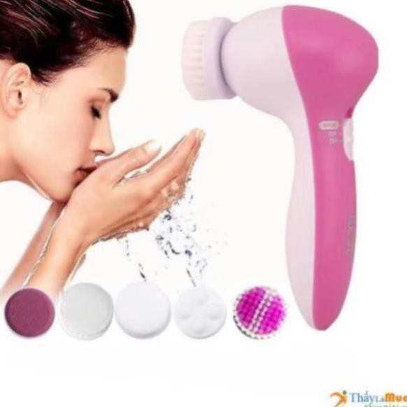 Máy Rửa Mặt, Massage Mặt 5 In 1 Beauty Care Massager đa dạng tiện dụng nhiều chức năng