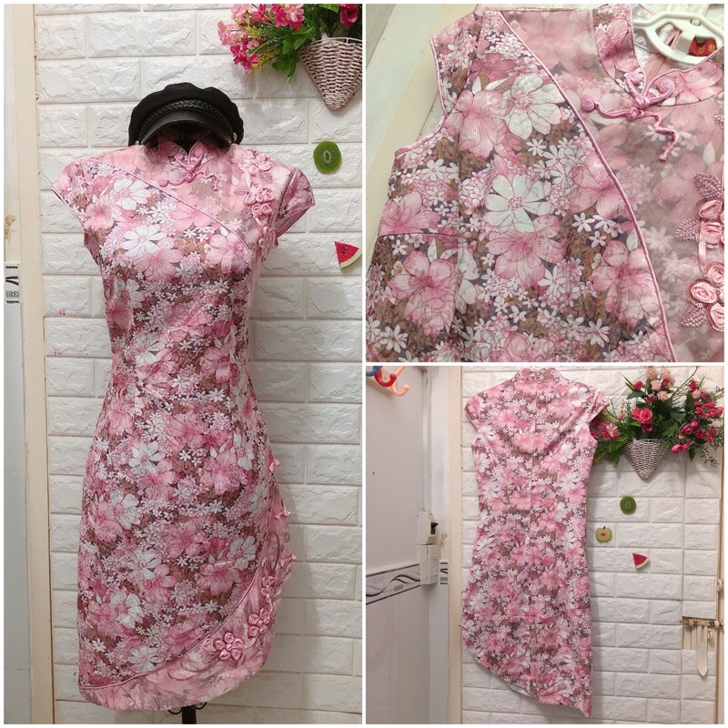 Sườn xám cực phẩm hot trend dưới 60 kg