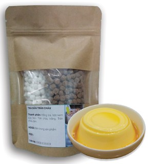 TRÀ SỮA TRÂN CHÂU THẠCH PUDDING- set pha 10 ly đặc biệt