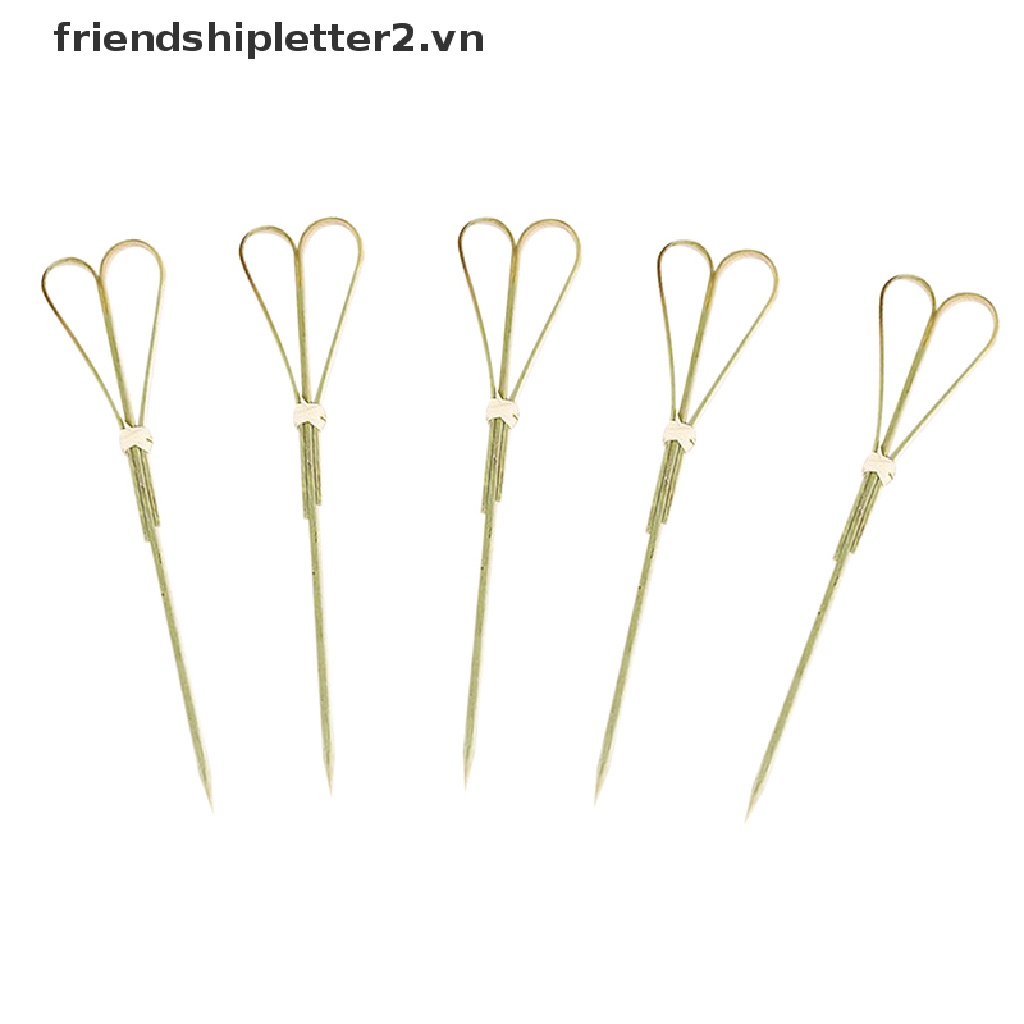 Bộ 100 Miếng Tre Dùng Một Lần