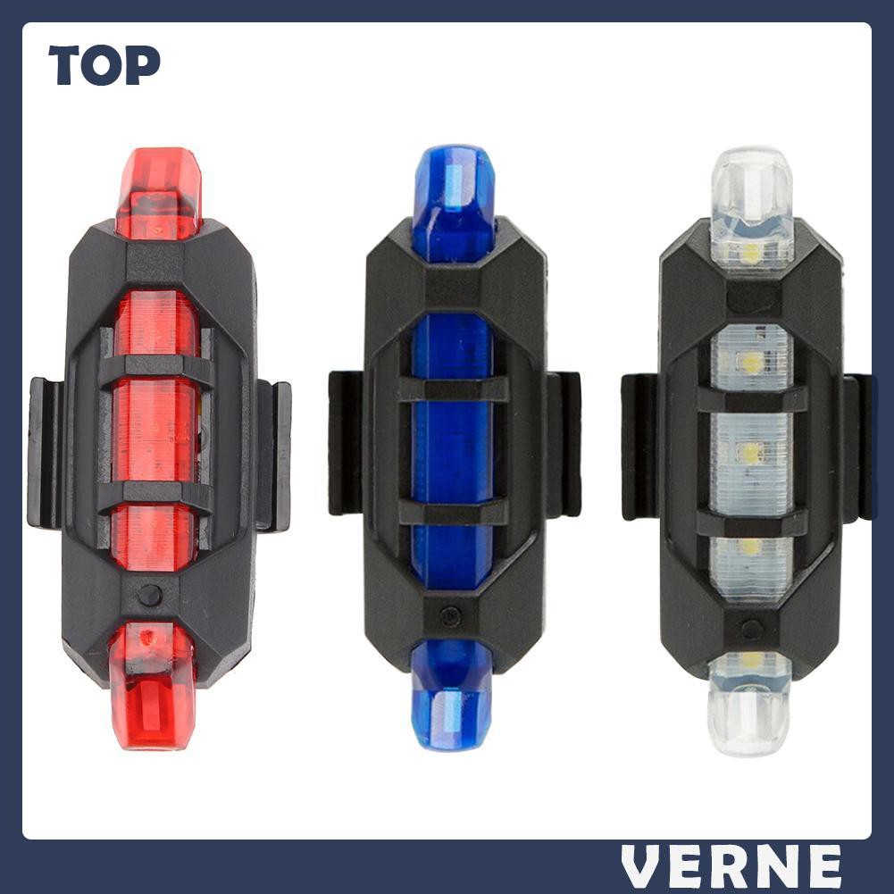 Đèn Led Phía Sau Xe Đạp Có Cổng Sạc USB Chống Thấm Nước