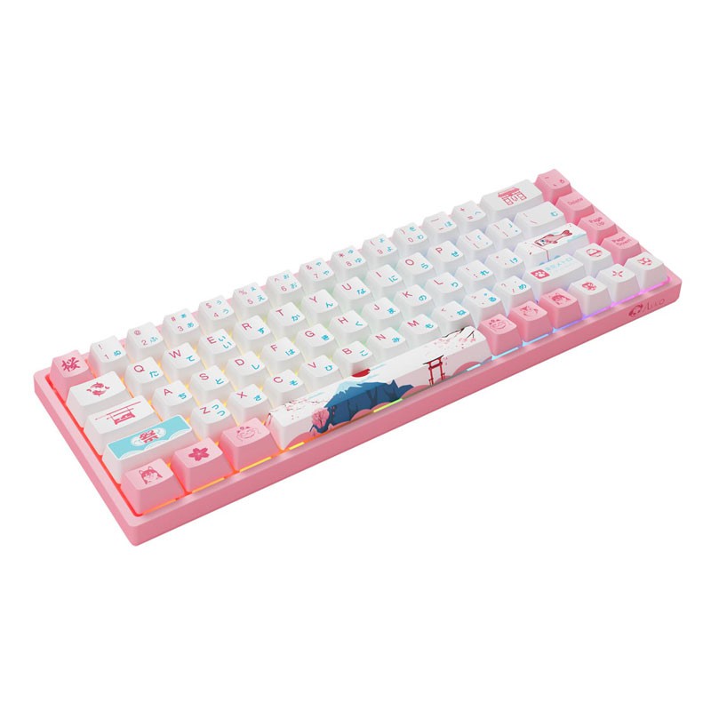 Bàn phím cơ AKKO 3068 v2 World Tour Tokyo R2 RGB - Bluetooth 5.0 (Gateron switch / Foam tiêu âm / Pre-Lubed) | BigBuy360 - bigbuy360.vn