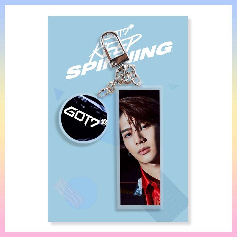 Móc khóa xe hơi mặt Kpop GOT7