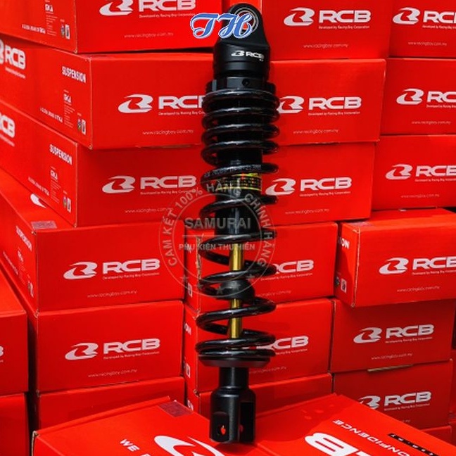 Phuộc RCB C Series chính hãng racing boy bản thường, và bản đặt biệt đen ty vàng cho Honda Vario, Click