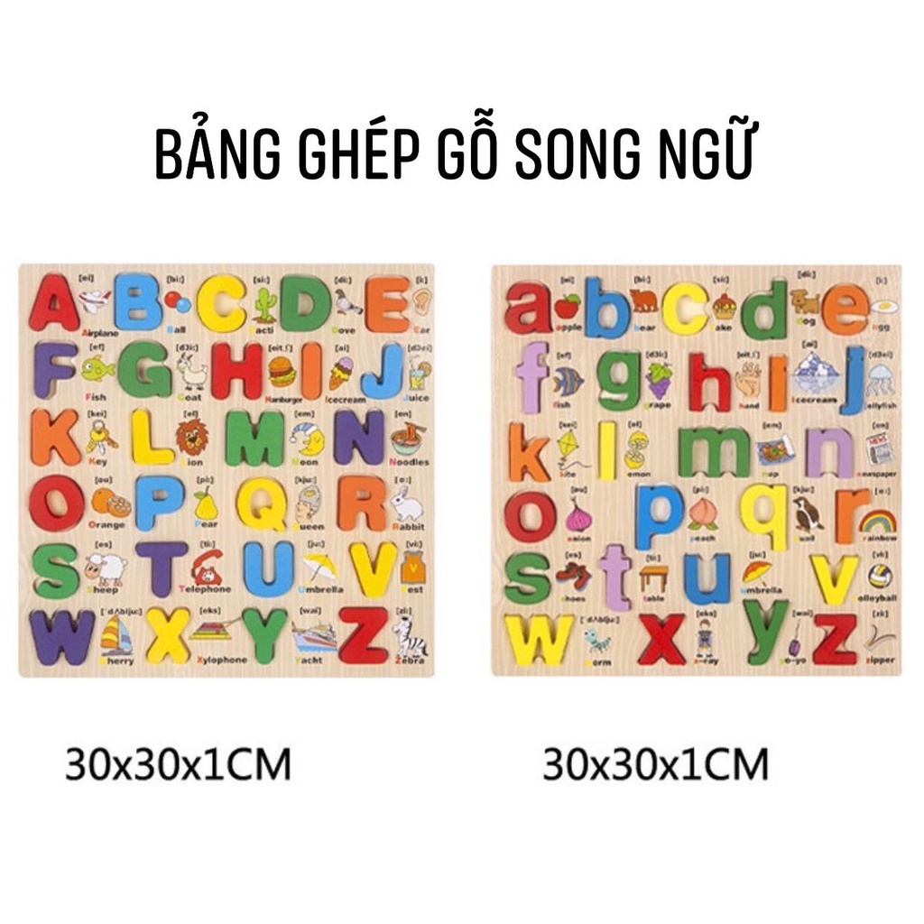 Đồ Chơi Giaó Dục Sớm_ Bảng Song Ngữ Số Học_ Cho Bé Tập Nhận Biết Chữ Số