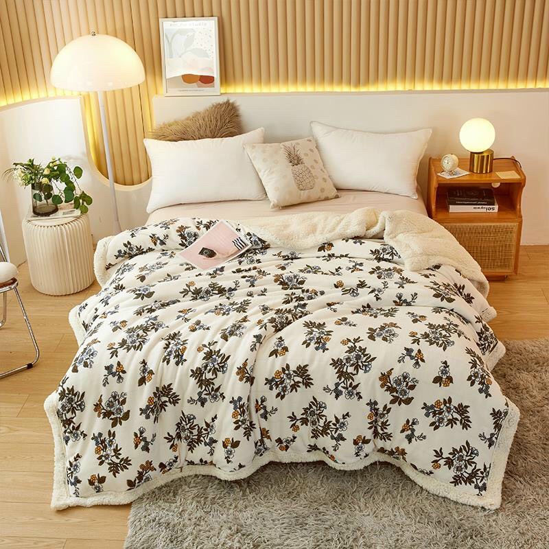 [RẺ] Chăn lông cừu nhập khẩu nhiều màu mới nhất 2021 - 2m2x2m