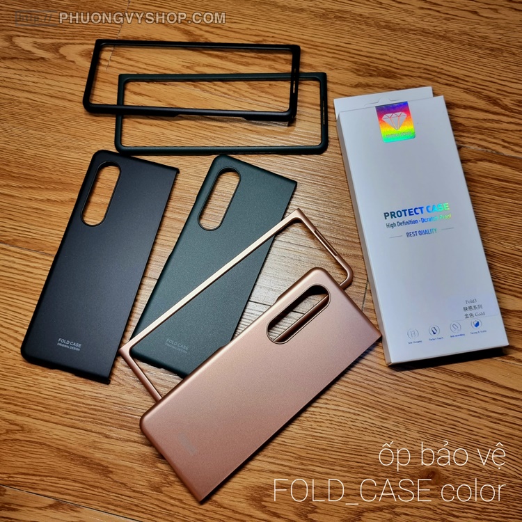 [Ship hỏa tốc] Ốp lưng mỏng FOLD COLOR cho Galaxy Z Fold4, Z Fold3....