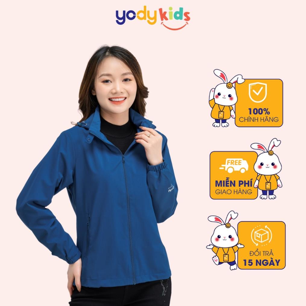 Áo gió YODY nữ dáng suông, chống thấm nước, bụi bẩn phong cách Hàn Quốc AKN4024 Đẹp