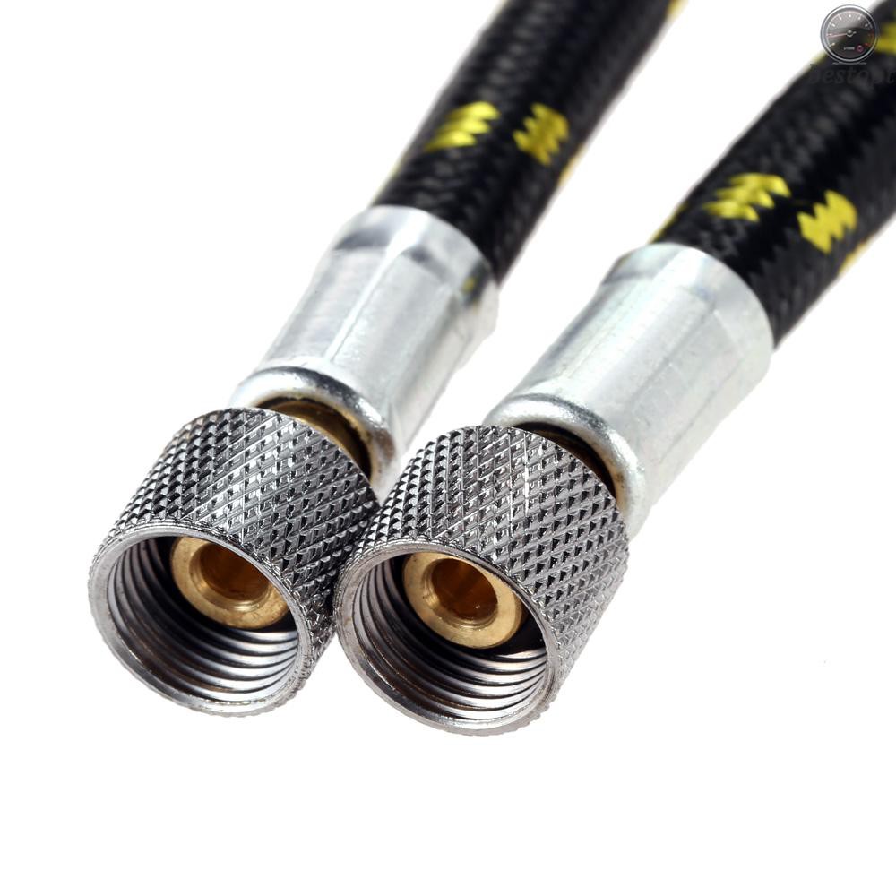 B&O Professional Nylon Braided Airbrush Hose with Standard 1/8"*1.8m Size Fitting on One End and a 1/8in