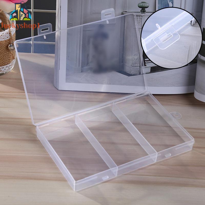 Hộp Nhựa 3 Ngăn Đựng Thuốc / Trang Sức Đa Năng Tiện Dụng