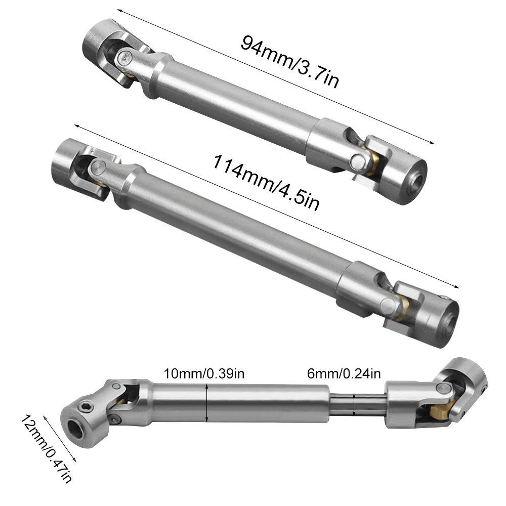 SUSANS 1 Trục Truyền Động Bằng Thép Không Gỉ 84mm / 114mm M4 Cho Xe Điều Khiển Từ Xa