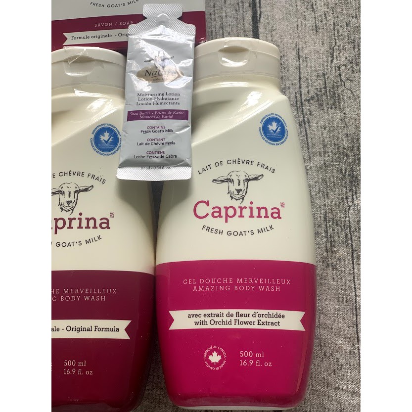 SỮA TẮM SỮA DÊ TƯƠI CAPRINA 500ML