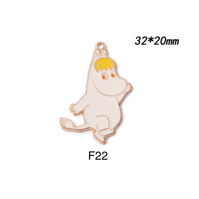 Charm kim loại hình Moomin