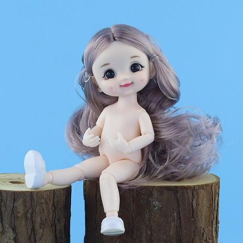 Búp bê mắt 3D dễ thương cỡ 16cm tỉ lệ 1/8