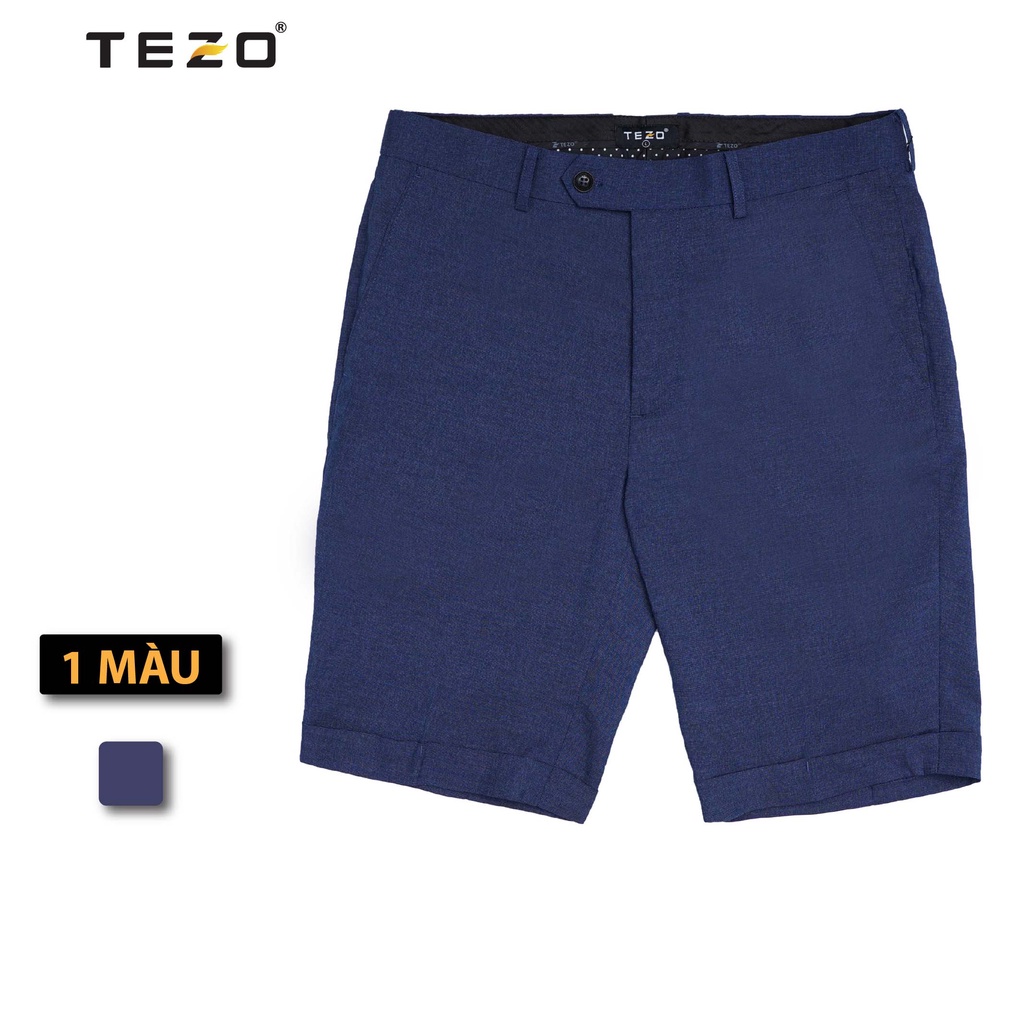 Quần ngố vải Tezo dáng thể thao phong cách năng động 2201QNVB003