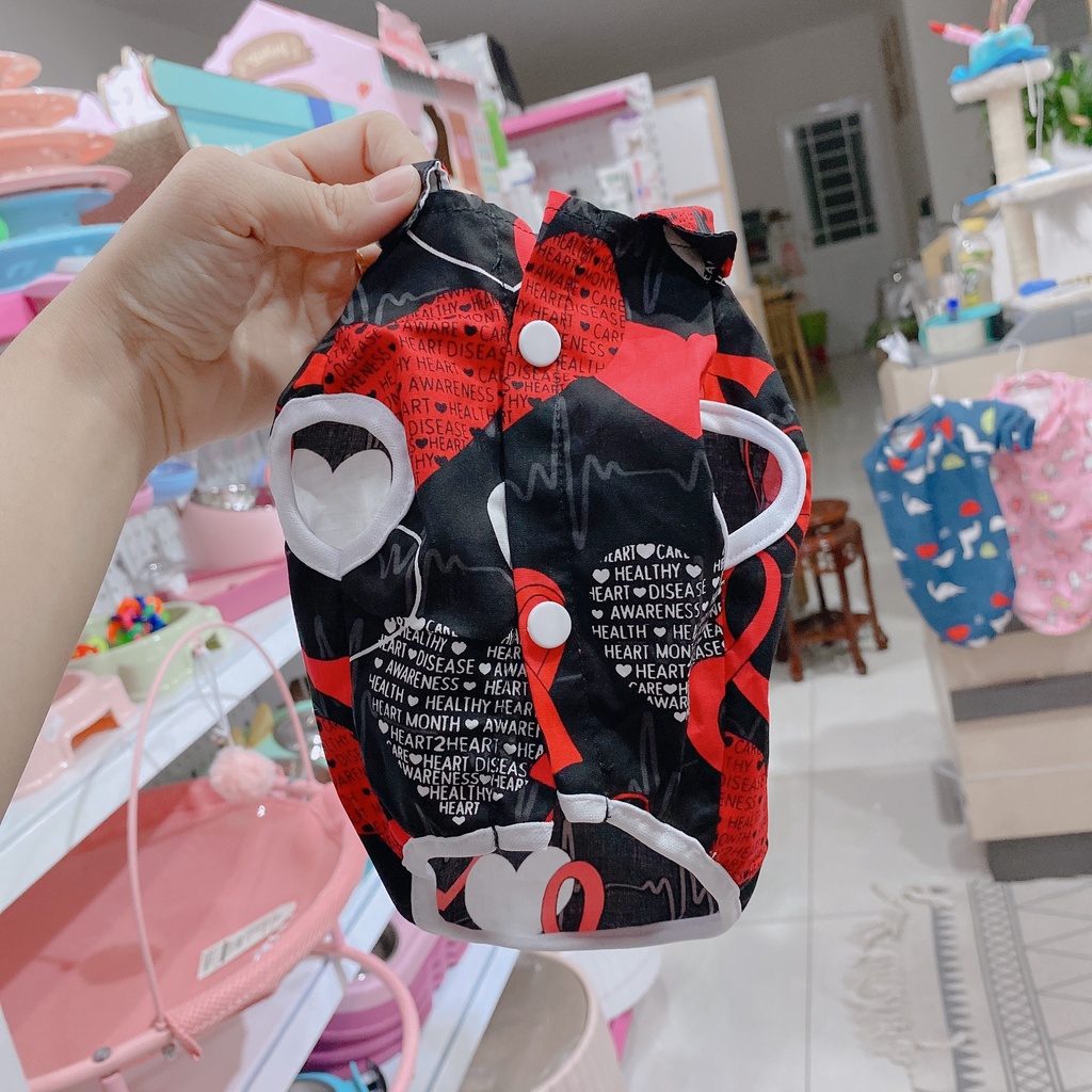 áo sơ mi cho chó mèo thú cưng