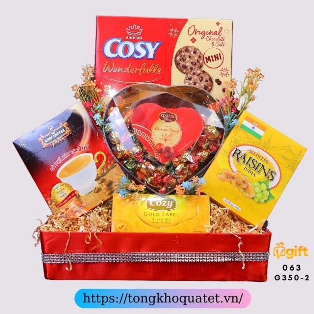 Giỏ Quà Tết Mẫu Giỏ 280 - 360 ( 7 Giỏ Quà Tết ) | BigBuy360 - bigbuy360.vn