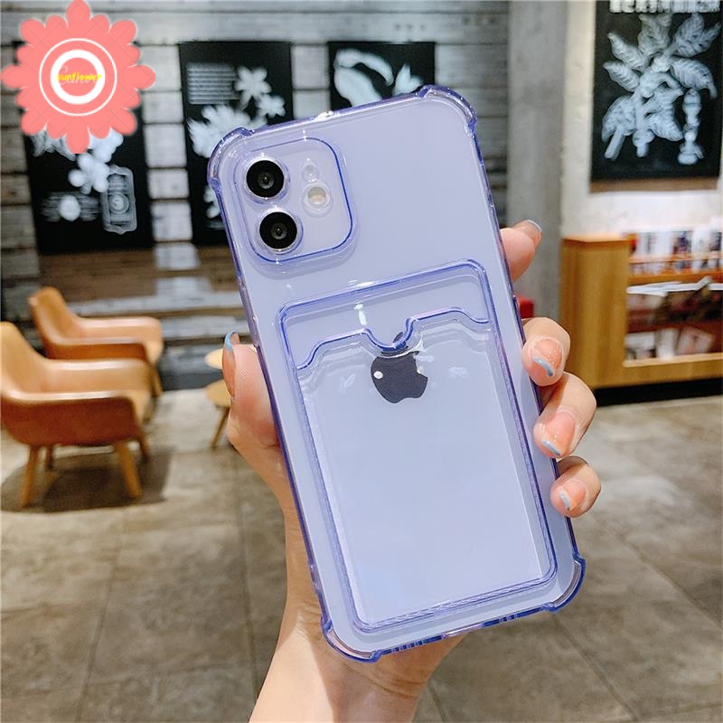 Ốp điện thoại TPU mềm có ngăn đựng thẻ cho Realme C15 C12 C20 C20A C21Y C25Y C11 2021 C25 C25s RealMe Narzo 20 30A