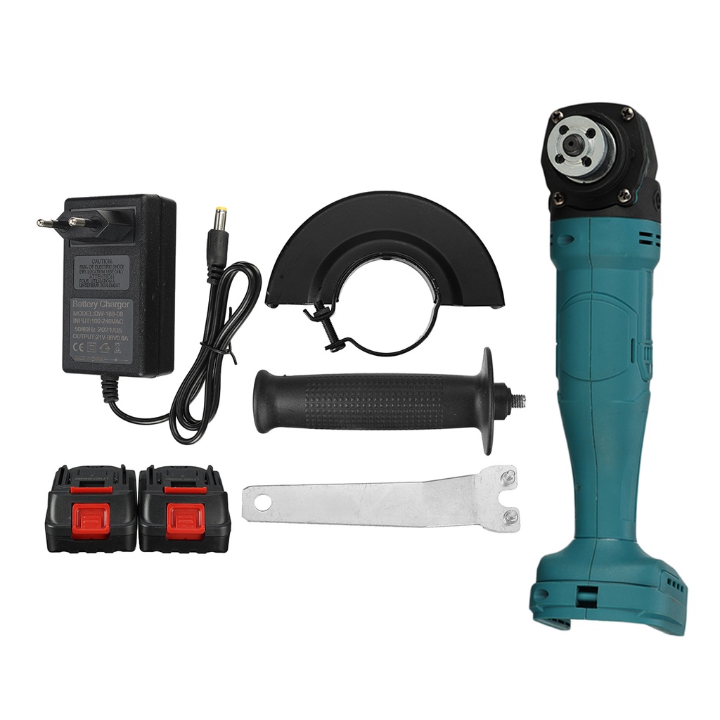 Máy Mài Cắt Không Dây 1500w 100mm 98vf Sử Dụng Pin makita