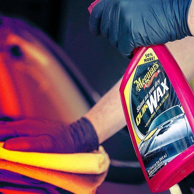 Dung dịch Wax bóng sơn nhanh trên bề mặt sơn ô tô Meguiar's Quik Wax - A1624 - 710ml chamsocxestore