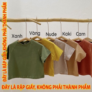 Rập giấy kr092 - áo raglan hàn quốc