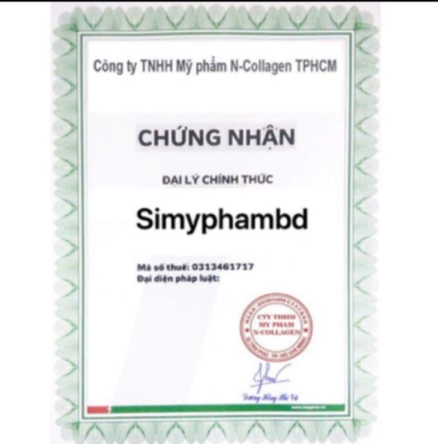 Kem face tím lạnh ncollagen