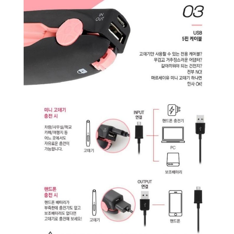 Máy Uốn Tóc Mini Không Dây Phong Cách Hàn Quốc MARCEIU