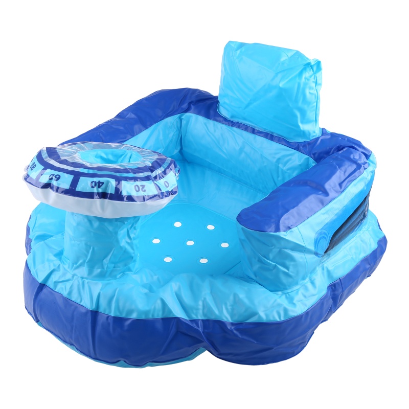 Ghế Sofa Bơm Hơi Chống Rơi Có Thể Gấp Gọn In Hình Thú Hoạt Hình Cho Trẻ Sơ Sinh