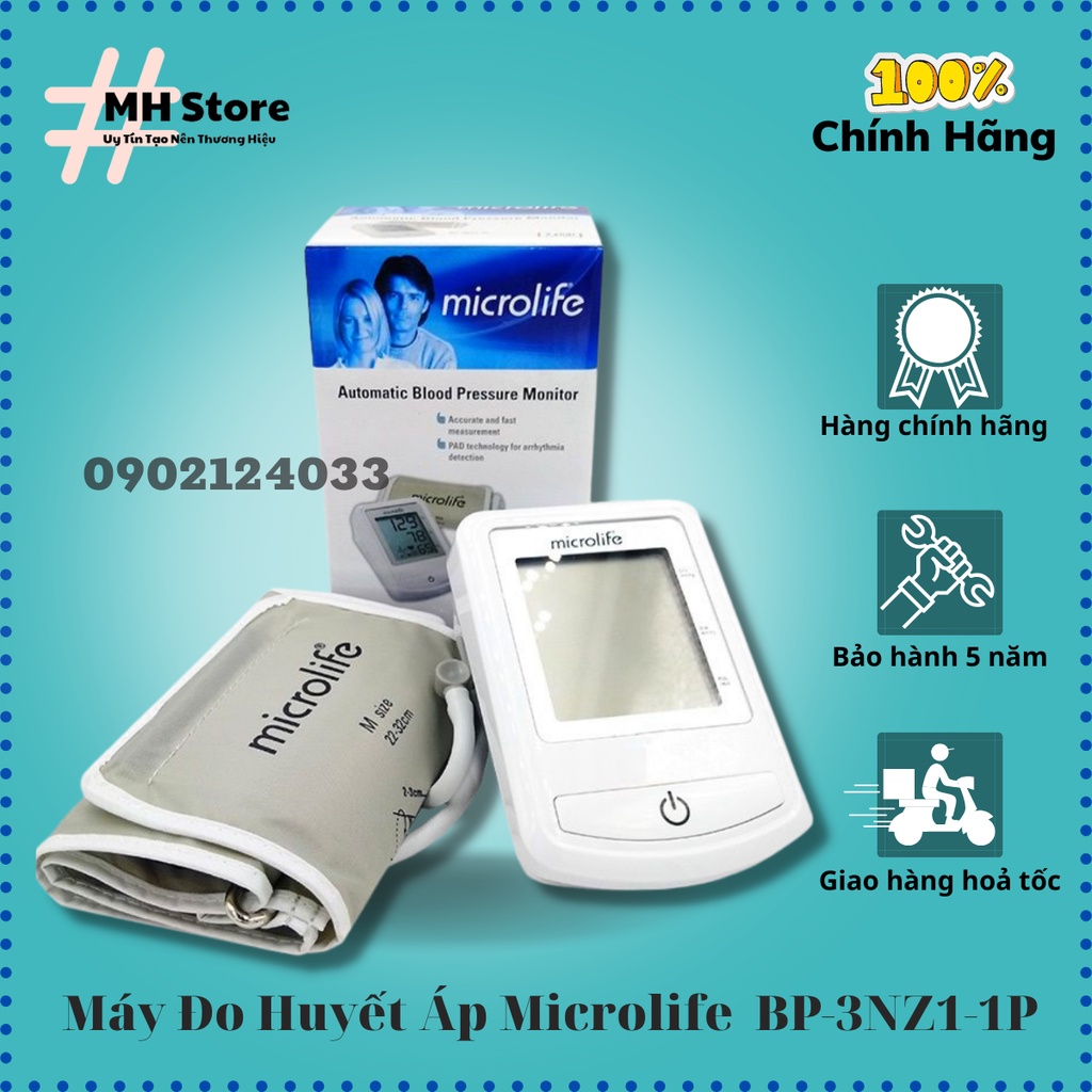 Máy đo huyết áp cổ tay Microlife W3 Comfort BẢO HÀNH 5 NĂM MixASale