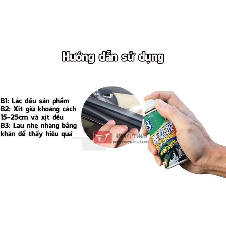 Chai xịt bảo dưỡng gioăng cao su Botny B-2005 dung tích 100ml