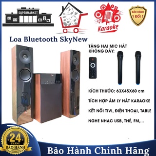 Loa Bluetooth Skynew Kết Nối Có Dây ( Không Dây ), Loa Cắm Vi Tính Tivi, Dàn Loa Tích Hợp Hát Karaoke [ phươngthu29 ]