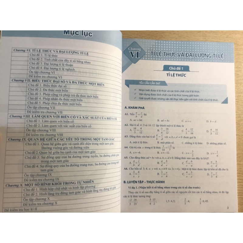 Sách Bài Tập Phát Triển Năng Lực Toán 7 Tập Hai