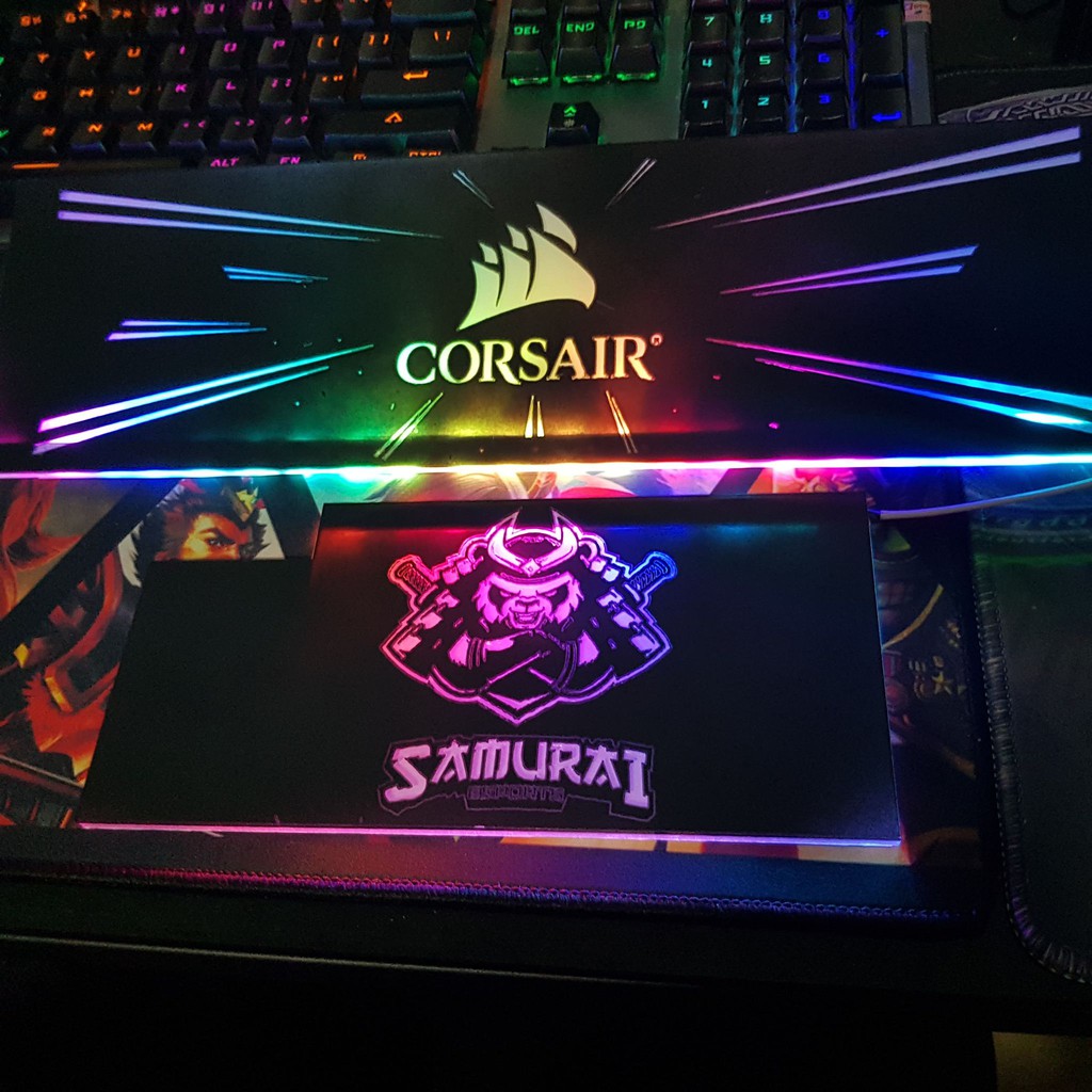 Tấm che Nguồn ReLIFE (Cover PSU) Mẫu Corsair led RGB, tấm che giúp bảo vệ nguồn máy tính, làm đẹp không gian Gaming