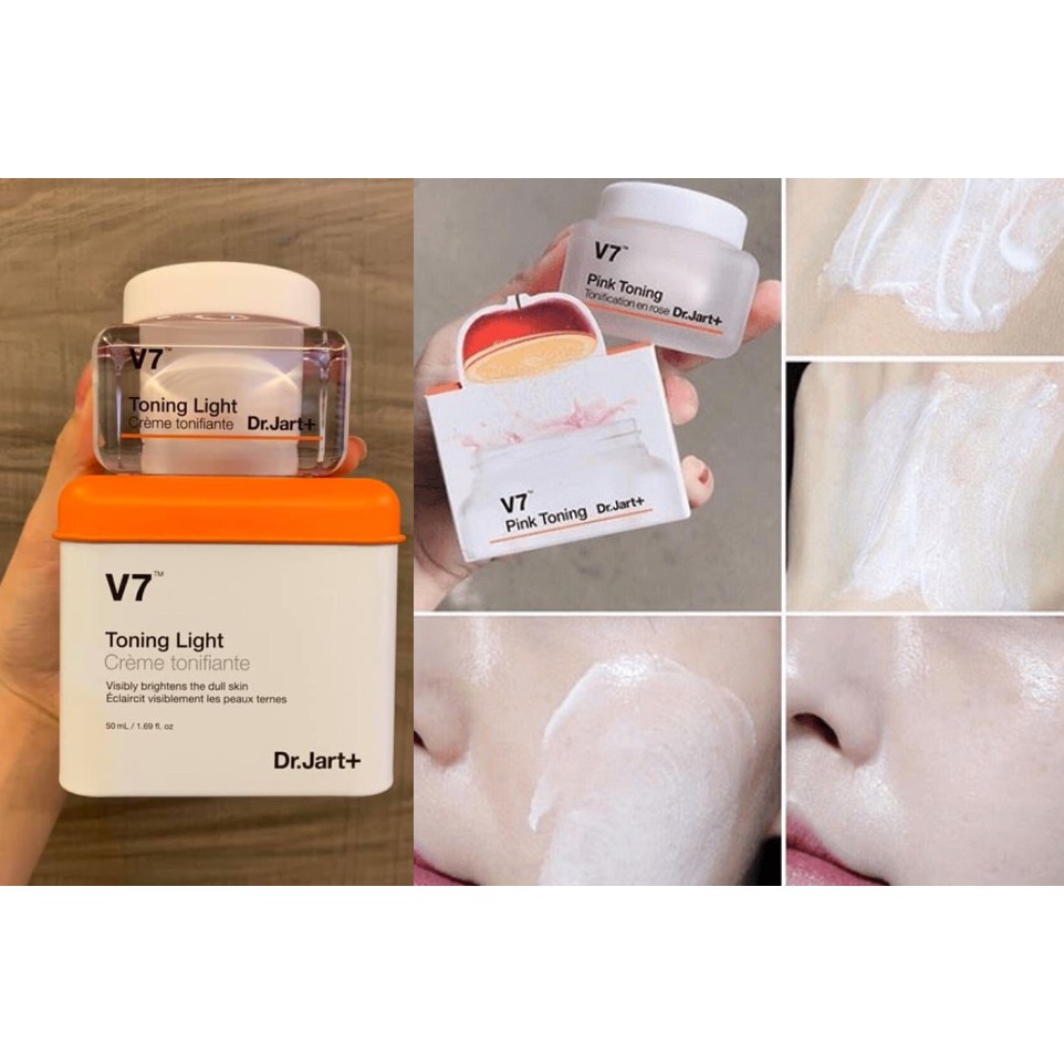 Kem dưỡng trắng tái tạo da Dr.Jart+ V7 Toning Light Hàn Quốc 50g - Út store