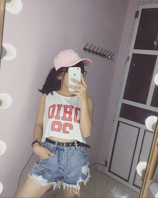 Áo tanktop croptop thụng OHIO | BigBuy360 - bigbuy360.vn