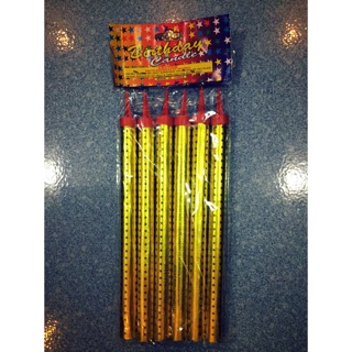 10 vỉ nến phụt sinh nhật 20cm - 30cm( vỉ 6 que)