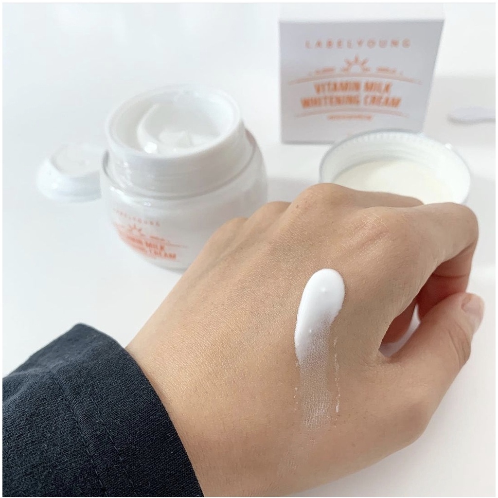 Kem dưỡng trắng Label Young Vitamin Milk Whitening Cream