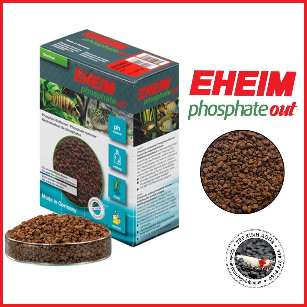 Vật Liệu Lọc Kiềm Chế Tảo Eheim Phosphate Out - 1 lít và 500ml [Tép Xinh Aqua]