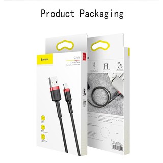 Cáp Sạc Baseus Cafule Lightning, Type C, Micro Chính Hãng