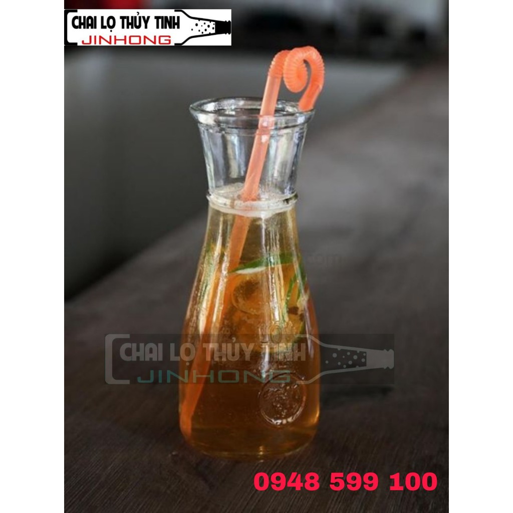 Ly Thủy Tinh Eo Trà Sữa 350ml eo nhỏ JH-10102