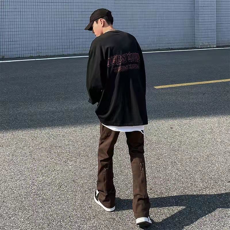 Hàng Có Sẵn Quần Dài Ống Loe Dáng Rộng Cổ Điển Thương Hiệu Châu Âu Và Cao Kenijima Phong Cách Retro Thời Trang Thương Hiệu Ov | BigBuy360 - bigbuy360.vn