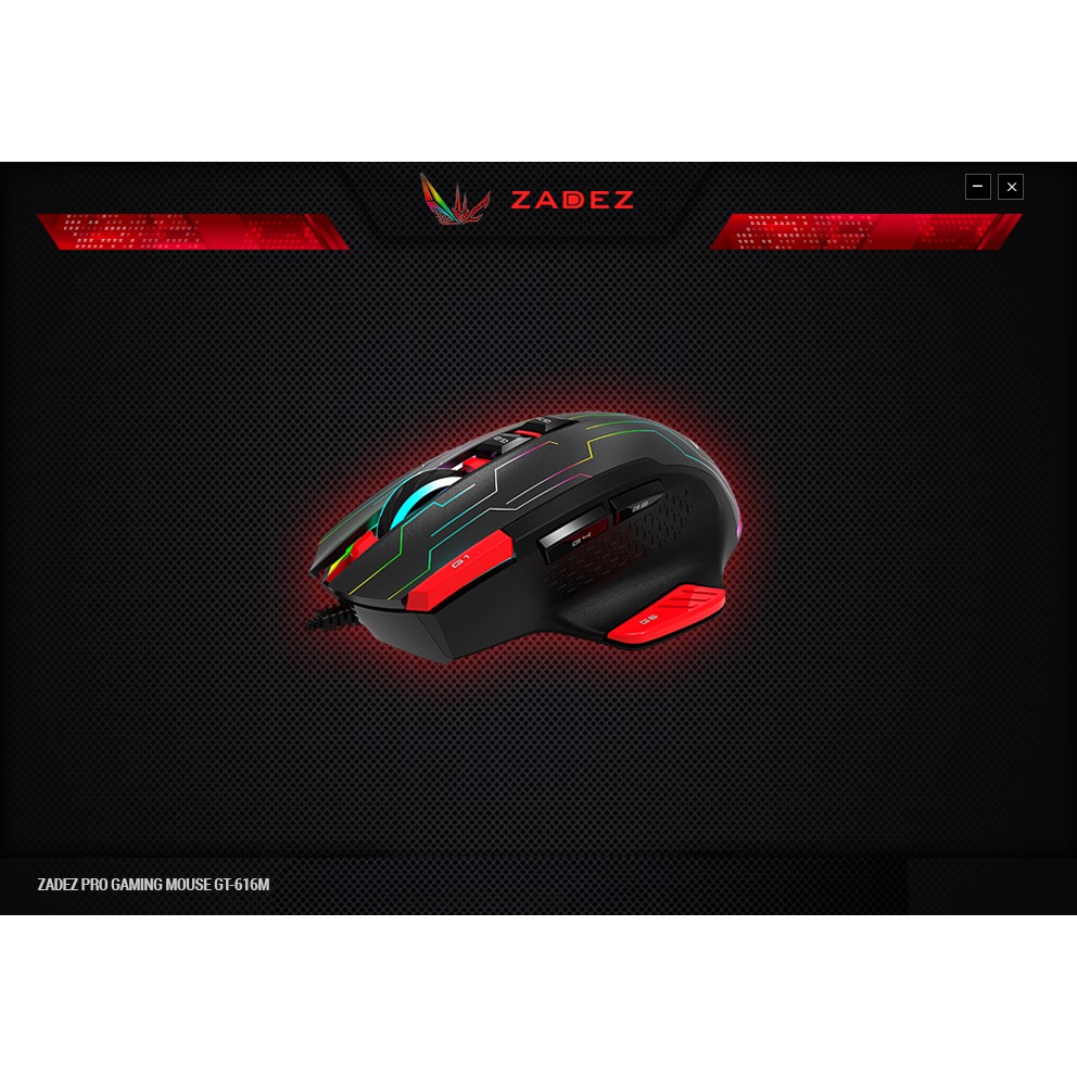 Chuột Gaming Zadez GT-616M | Hàng Chính Hãng