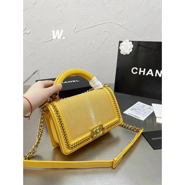 Túi cn viền xích quai xách s25