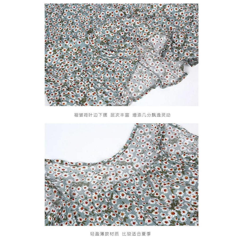 Đầm ngủ hai dây phong cách Hàn Quốc dễ thương dành cho nữ