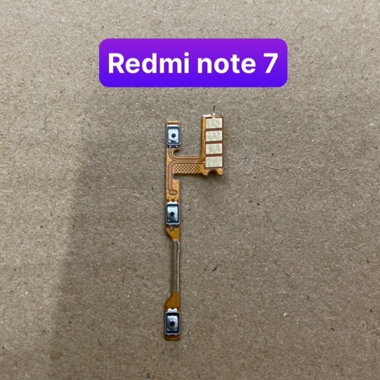 Cáp nguồn liền âm lượng xiaomi Redmi note 7