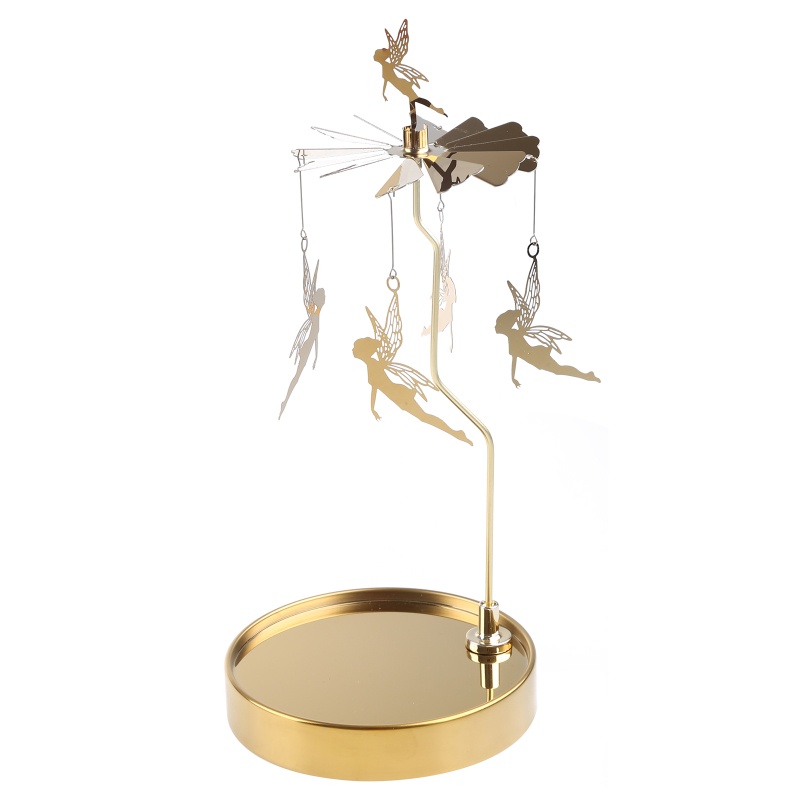 Giá Đỡ Nến Hình Hoa Tuyết / Hươu Có Thể Xoay Lãng Mạn